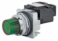 SIEMENS Pilot Light: 30 mm Panel Mounting Size, Green, LED, 240 V AC Max Volt Rating (Supply) (MPN 52PL5H3XB). Key specifications — Series: Class 52; Brand: SIEMENS; Includes Push-To-Test: No Push-To-Test Included.