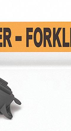 BANNER STAKES Magnetic Retractable Belt Barrier: Magnet, 30 ft Belt Lg, Danger Messaging, Orange (MPN MH5013). Key specifications — attr981520: Black; attr981527: Black; attr193646: BANNER STAKES; attr981511: Orange.