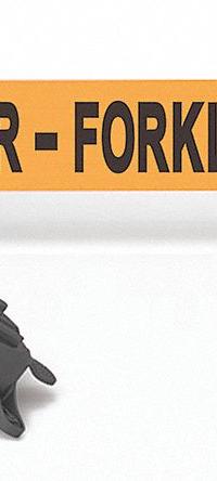 BANNER STAKES Magnetic Retractable Belt Barrier: Magnet, 30 ft Belt Lg, Danger Messaging, Orange (MPN MH5013). Key specifications — attr981520: Black; attr981527: Black; attr193646: BANNER STAKES; attr981511: Orange.