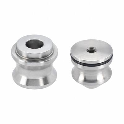 VEKTEK Clamping Hardware: Timing Pull-Stud, M8 Thread Size, 22 mm Outside Dia - Zero Point System Pull Studs