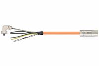 READYCABLE Servo Cable: Basic Cable, 30 ft Lg, For Allen-Bradley, Similar To 2090-CSBM1DE-14AF, PVC (MPN MAT9751711-30). Key specifications — Cable Jacket Color: Orange; Conductor Configuration: (4xAWG16 (1.5))+(2xAWG18 (0.75))+(1PRxAWG22 (0.34)); Brand: READYCABLE; Cable Jacket Material: PVC.