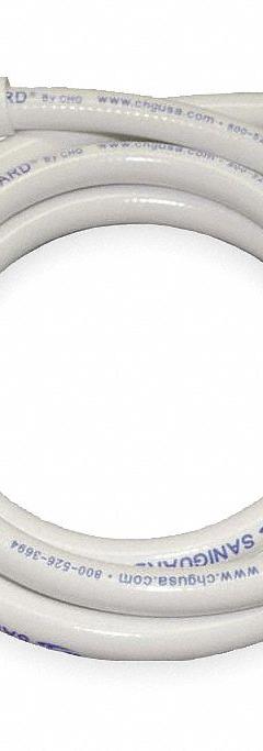 ENCORE Shower Hose: Vinyl, Saniguard Finish, 1/2 in Connection Size, NPSM Connection (MPN SS15-Y010-72). Key specifications — Finish: Saniguard; Connection Type: NPSM; Product Type: Shower Hose; Brand: ENCORE; Material: Vinyl.