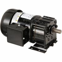 DAYTON AC Gearmotor: Parallel, Single Output Shaft, PSC, TEFC, 93 RPM, 100 in-lb Max Torque, CW/CCW (MPN 6Z821). Key specifications — Inverter Rated: No; Brand: DAYTON; Full Load Current: 2.1/1.1 A.
