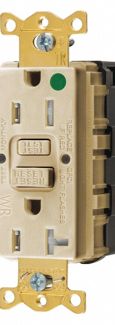 HUBBELL GFCI Receptacle: Hospital Grade - General Purpose Receptacles