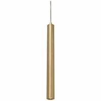 AFX INC. Pendant: 1 1/4 in Dia, 16 in Ht, Gold/Satin Brass, 800 lm, 3000K, 9 W, 120 to 277V AC (MPN ELIP01L30UDSB). Key specifications — Voltage: 120 to 277V AC; Brand: AFX INC.; Color Temperature: 3000K; Dimmable: Yes; Housing Finish/Color: Satin Brass.