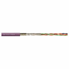 CHAINFLEX Bus Cable: (2) Pr 22 AWG (0.34), PVC, Order by the Foot, Profinet, Green (MPN CF888-060). Key specifications — Bus System: Profinet; Conductor Grouping: (2) Pair 22 AWG; Minimum Bend Radius Factor - Fixed: 8 x OD; Minimum Bend Radius Factor - Flexible: 12 x OD; Shielding: Shielded; Brand: CHAINFLEX.