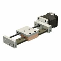 PBC LINEAR Compact Linear Actuator: 6 mm Lead Screw, 6 mm Lead, 10 mm Max. Stroke, Anti-Backlash (MPN CSMR15D-000-0510-3A1-AGXR2-0). Key specifications — attr945686: No Cover; attr945691: NEMA 17 Single Stack.