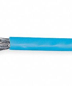 GENSPEED Category Cable: 1,000 ft Cable Lg, 24 AWG, Riser, Blue, PVC, Std, 2133496E, 5e, Shielded. Key specifications — Conductor Gauge: 24 AWG; Jacket Material: PVC; Brand: GENSPEED; Pairs Separation: Standard.