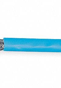 GENSPEED Category Cable: 1,000 ft Cable Lg, 24 AWG, Riser, Blue, PVC, Std, 2133496E, 5e, Shielded. Key specifications — Conductor Gauge: 24 AWG; Jacket Material: PVC; Brand: GENSPEED; Pairs Separation: Standard.