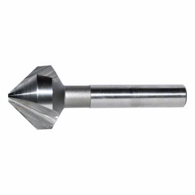KEO Countersink: 100°, 3 Flute, 3/8 in Body Dia - General Purpose Three-Flute Countersinks