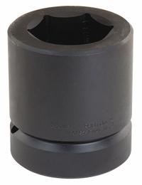 PROTO Impact Socket: 2 1/2 in Drive Size, SAE, 2 1/8 in Socket Size, 6-Point, Std, Black Oxide (MPN J25034). Key specifications — attr1215501: PROTO; attr1215515: Black Oxide; attr1215518: 2-1/8 in.