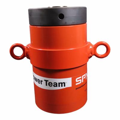 POWER TEAM Hydraulic Cylinder: Single Acting, 100 ton Nominal Capacity - Lightweight Rams