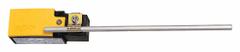 EATON Rod Actuated Limit Switch: LS-Titan Series, 1NO/1NC, Wobble Stick (MPN LSM-11S-RRM). Key specifications — Brand: EATON; Manufacturer Part Number: LSM-11S-RRM; Series: LS-Titan; Switch Action: Momentary/Momentary; Terminal Connection Type: Cage Clamp.