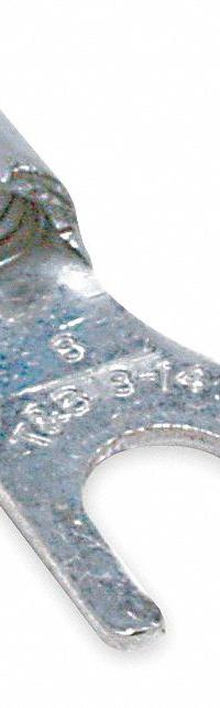 STA-KON Fork Terminals: Bare, #10 Stud Size, 12 AWG – 10 AWG Wire Range, Locking Fork, 600 V (MPN C10-10FL). Key specifications — attr1307966: Serrated; attr1307963: C10-10FL; attr1307967: STA-KON.