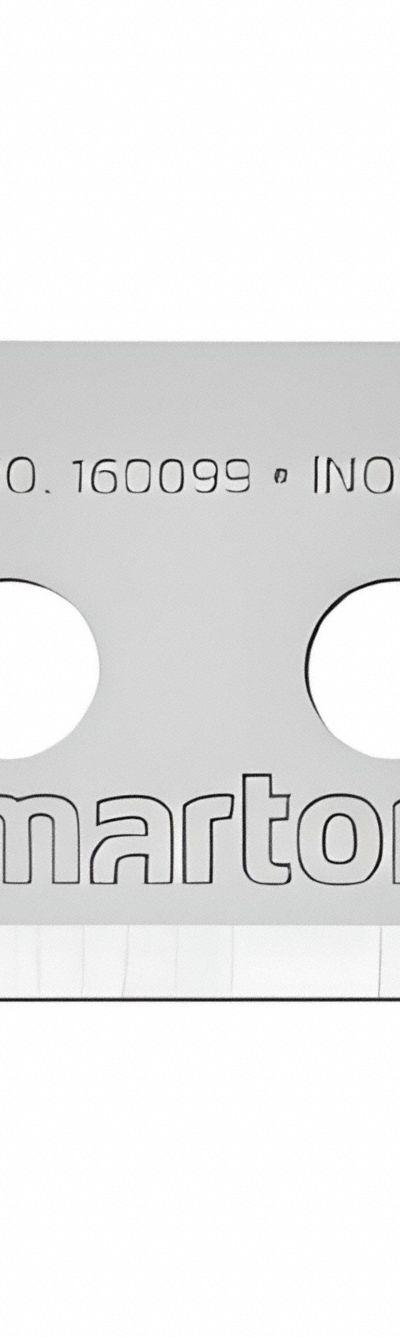 MARTOR Replacement Blade: 2 3/16 in Blade Lg - Straight-Edge Round-Tip Replacement Utility Blades