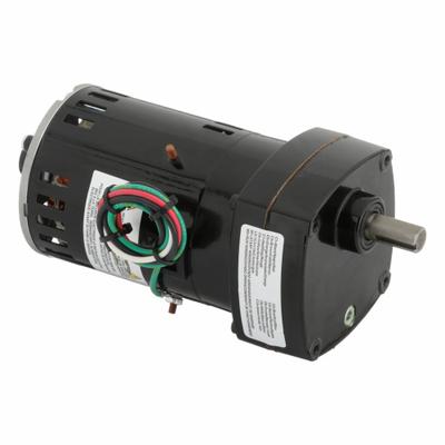 Dayton Gearmotor: Parallel, Single Output Shaft, PSC, Open, 124 RPM, 25 in-lb Max Torque - Parallel Shaft AC Gearmotors