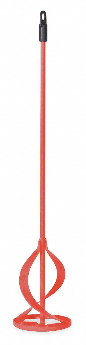 APPROVED VENDOR Drum Mixer: Single-Paddle, Medium Viscosity, 7/16 in Hex, 23 1/2 in Lg - Single Paddles