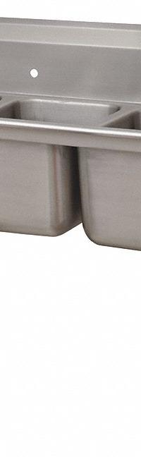 ADVANCE TABCO Scullery Sink: 4 Bowls, 42 in Overall Ht, 101 in Overall Lg, 27 in Overall Wd (MPN 9-4-72-24L). Key specifications — Brand: ADVANCE TABCO.