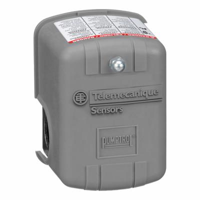 TELEMECANIQUE SENSORS Air Compressor Switch: Std, 40 psi – 100 psi, 1/4" FNPS - General Purpose Air Compressor Switches
