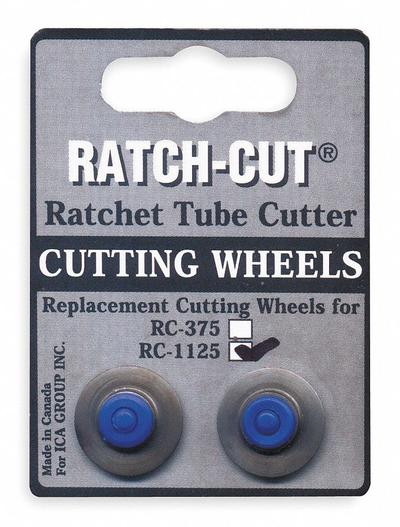 RATCH CUT Replacement Tube Cutting Wheel: Cuts Aluminum/Brass/Copper/Plastic/PVC - Wheels for Pipe, Tubing & Conduit Cutters