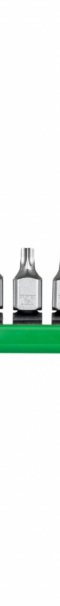 MILWAUKEE 11pc 1/4" Drive Torx Stubby Bit Socket Set: 1 - 25 Pieces, 1/4 in Drive Size, 12 Pieces (MPN 48-22-9533). Key specifications — attr1216280: Fixed Insert; attr1216283: MILWAUKEE; attr1225718: T8 to T50; attr1227491: 1/4 in.