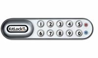 CODELOCKS Electronic Keyless Lock: Powder Coated, Cam Latch, 1 5/16 in Body Ht, 5 3/8 in Body Wd (MPN KL1006KIT-SG-RH). Key specifications — Finish: Powder Coated; Latch Type: Cam Latch; Brand: CODELOCKS; Manufacturer Part Number: KL1006KIT-SG-RH.