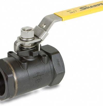 SHARPE Manual Two-Way Ball Valve: 3/4 in - Carbon Steel Ball Valves