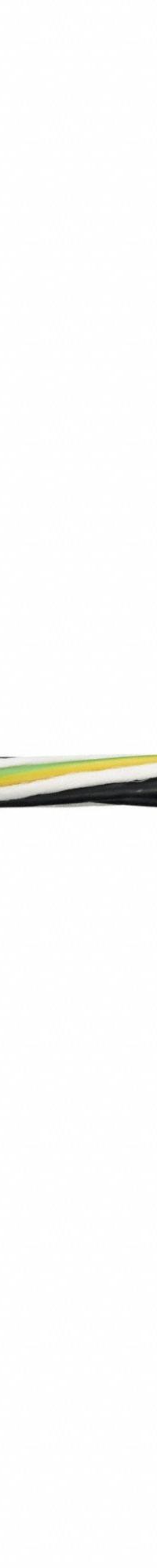 CHAINFLEX Motor Cable: 16 AWG, 4 Conductors, Order by the Foot, PVC Jacket, 1,000 V (MPN CF886-15-04). Key specifications — Conductor Material: Copper; Conductor Configuration: Single; Minimum Bend Radius Factor - Fixed: 8 x OD; Minimum Bend Radius Factor - Flexible: 12 x OD; Includes Ground: Yes; Minimum Bend Radius Factor - E-Chain: 15 x OD; Resistance Properties: Flame Retardant; Standards: CSA.