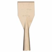 AMPCO Scraper: Bld. Mat. Nickel Aluminum Bronze, Stiff, Straight Bld. Shape, 9 in Overall Lg (MPN S-20). Key specifications — attr1004902: AMPCO; attr1017570: Standard End; attr1029655: Straight; attr1034073: Bevel/ Offset.