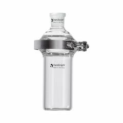 HEIDOLPH Rotary Evaporator Glassware: 1,500 mL, Colorless, Round, 24/40 Compatible with Stopper Size (MPN 036302430). Key specifications — Shape: Round; Body Color: Colorless; Brand: HEIDOLPH; Compatible with Stopper Size: 24/40.