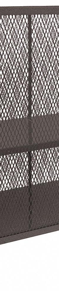 JAMCO Storage Cabinet: 48 in x 24 in x 54 in, 2 Adj Shelves, Swing Handle & Padlock Hasp, Legs (MPN MF248BL). Key specifications — Brand: JAMCO; Body Panel Type: Ventilated; Base Type: Legs; Cabinet Color: Black; Frame Assembled: Assembled.