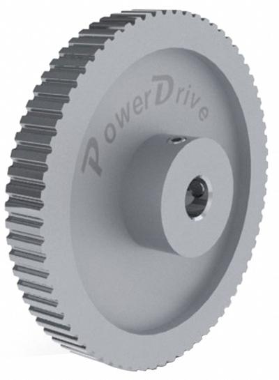 POWER DRIVE Gearbelt Pulley: Trapezoidal, Plain, For XL Timing Belt Section - XL Section Timing Belt Pulleys