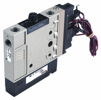 SMC Vacuum Ejector: 36 lpm, 1/8 in NPT, 1/8 in NPT, 72 psi Max Supply Pressure - SMC ZM Series Vacuum Generators with Valves & Switches