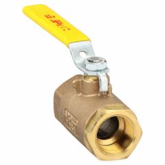 APOLLO Manual Two-Way Ball Valve: 1 in, Bronze, Straight, FNPT x FNPT, 600 psi Max. Pressure (CWP) (MPN 7014564). Key specifications — Brand: APOLLO; Handle: Lever.