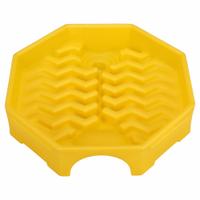 ULTRATECH Drum Funnel: Lockable, Yellow / Yellow, No Flame Arrester, 23 5/8 in x 5 1/2 in (MPN 482). Key specifications — Brand: ULTRATECH; Funnel Material: Polyethylene; For Use With: 55 gal Drums; Color: Yellow; Lid Type: Lockable; Flame Arrester Ht: No Flame Arrester; Lid Type (sublevel): Lidded.