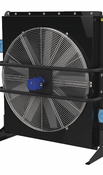 COOL-LINE Forced Air Oil Cooler: 500 hp Heat Removed - Hydraulic Motor Driven Forced Air Oil Coolers