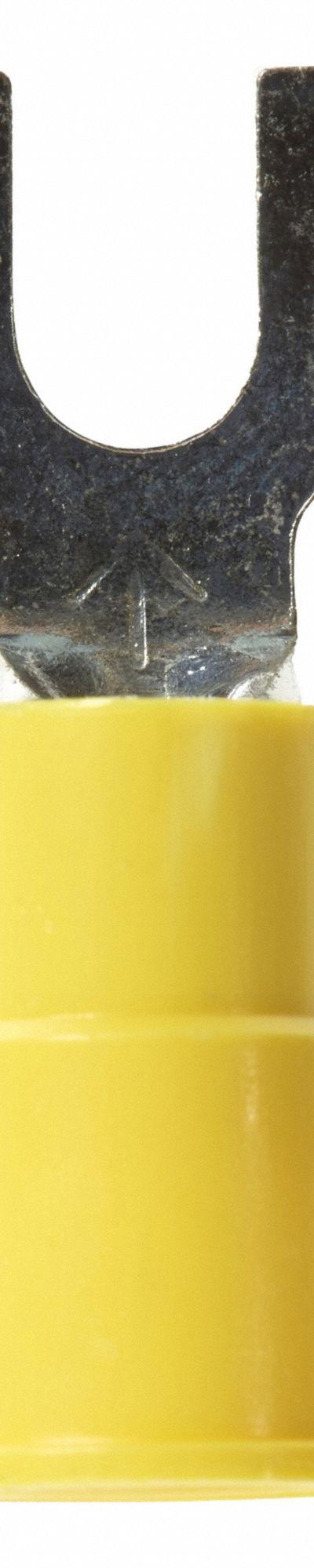 3M Shrink Tubing: Yellow - Insulated Fork Terminals