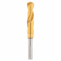 MILWAUKEE Reduced Shank Drill Bit: 3/4", 135° Split Point, TiN-Coated HSS, 3-Flats Shank (MPN 48-89-4640). Key specifications — attr1235078: 0.7500.