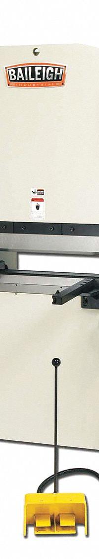 BAILEIGH INDUSTRIAL Sheet Metal Brake: Press Brake, Corded, Electric, Foot Pedal, 220V AC, 230V AC (MPN BP-3350NC). Key specifications — attr76311: BAILEIGH INDUSTRIAL.
