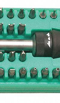 ECLIPSE Multi-Bit Screwdriver: 21 or More Tips, 62 Pieces, 57 Bits, Alloy Steel, Single End, 60 Tips (MPN 800-081). Key specifications — attr1213245: Security Hex: M5 + M6 + M8; attr1213221: Cushion; attr1213219: ECLIPSE.