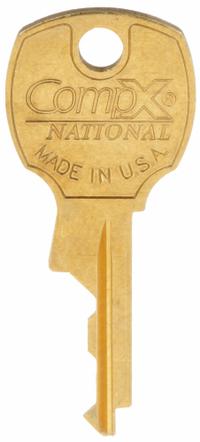 COMPX NATIONAL Master Key (MPN D4299). Key specifications — attr1313954: COMPX NATIONAL; attr1313966: GM1.