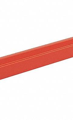 STEEL KING Beam: Step Beam, Teardrop, 108 in x 3 in x 4 in, Roll Formed, 5,480 lb Capacity, Orange (MPN SBRUM475108P). Key specifications — Brand: STEEL KING; Pallet Rack Connection Type: Teardrop; Color: Orange.
