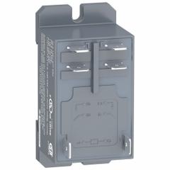 SCHNEIDER Enclosed Power Relay: DIN-Rail & Surface Mounted, 30 A Current Rating, 120V AC, DPST-NO (MPN RPF2AF7). Key specifications — attr211321: SCHNEIDER; attr864598: Square; attr864602: DIN Rail & Top Flange; attr864634: 1/4 in Tab Terminal; attr864642: RPF2AF7; attr869492: 30 A at 250V AC (NO IEC); attr934629: Harmony™ RPF Power Series.