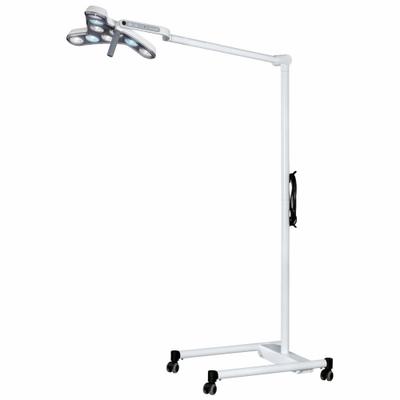 WALDMANN Exam Light: LED, 100,000 lux @ 100 cm, Floor Stand, 4300K, 95 CRI, 40 W Watt - Floor-Stand Medical Lights