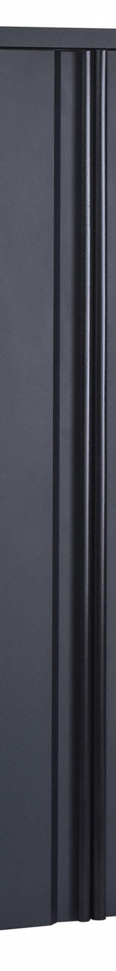 EDSAL Storage Cabinet: 36 in x 18 in x 72 in, Leveling, Shelves, Black, Unassembled, Black (MPN RTA361872S-BLK). Key specifications — Cabinet Color: Black; Base Type: Leveling; Assembled: Unassembled; Mobility: Stationary; Cabinet Material: Aluminum; Brand: EDSAL; Cabinet Style: Shelf; Cabinet Storage Components: Shelves.
