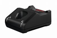 BOSCH Battery Charger: Single-Port Charging, For 12V DC, 3 Ah Charged in 1-Hour, 120V AC (MPN GAL12V-40). Key specifications — attr1255775: Rapid; attr1255810: 12V DC; attr1255811: (1) 12V; attr1255812: 120V AC.