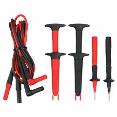 FLUKE Test Lead Kit: CAT III 1000V, Alligator Clip/Std Probe, 1,000 V Max Volt, 10 A Max Current (MPN Fluke-TL220). Key specifications — Brand: FLUKE.