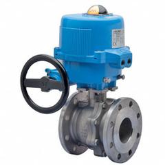 BONOMI Electrically Actuated Two-Way Ball Valve: 1 in, Stainless Steel, 100 to 240V AC, Two-Piece (MPN M8E766000-003-1). Key specifications — Included Mounting: ISO 5211 Actuator Mounting Pad; Brand: BONOMI; Actuator Features: Manual Override.