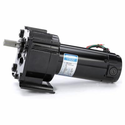 LEESON Parallel Shaft Gearmotors: Parallel, 90V DC, TENV, 61 RPM, 113 in-lb Max Torque - Parallel Shaft DC Gearmotors