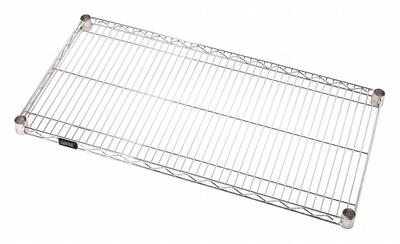 QUANTUM STORAGE SYSTEMS Wire Shelf: 48 in x 24 in, 1 Shelves, Split Sleeve - Corrosion-Resistant Wire Shelves for Harsh Environments